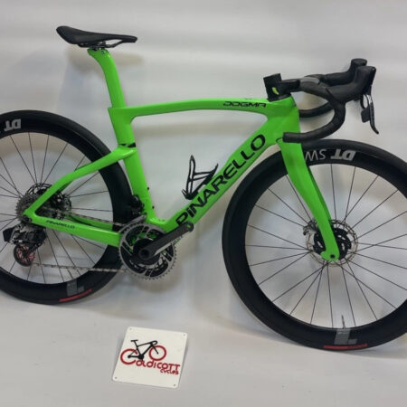 Pinarello Dogma F,Flo Green Ineos,Sram Red Etap Axs,Pm Crank,Talon,Dt SWISS.
