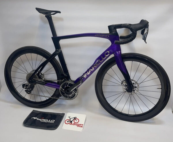 Pinarello Dogma F,Electro violet,Sram Red E1 !, Talon, Velo Elite Custom Wheels.