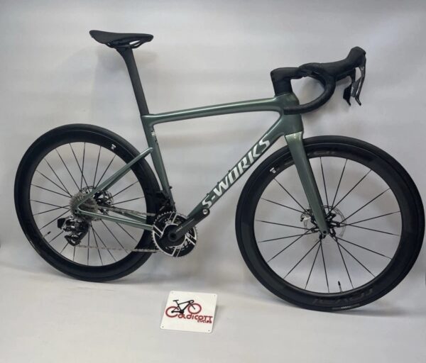2026 Specialized S-Works Tarmac SL8 SRAM RED AXS, Fjord Metallic.