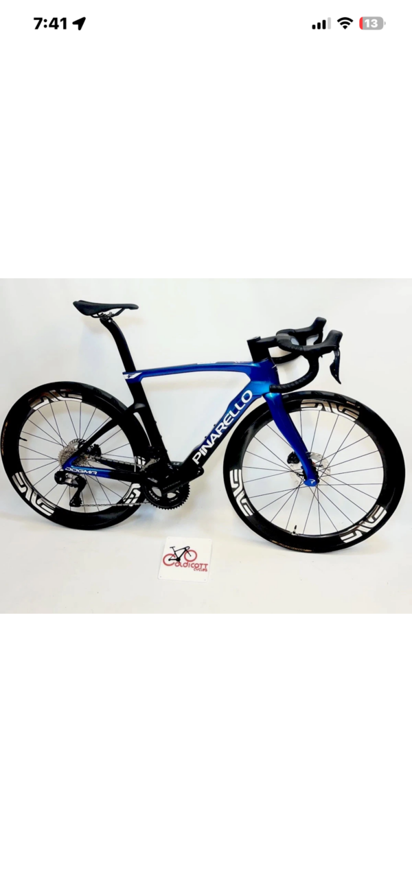Pinarello Dogma F 2026,Luxter Blue Shiny,ENVE 4.5,Ultegra D12, Talon. Brand New.